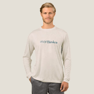 Overbelast Mind Relief Schoon Vet Citaat Ontwerp Tri-Blend Shirt