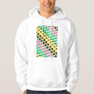 Overbelaste Stippen Hoodie