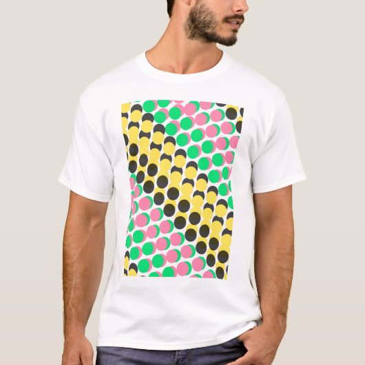 Overbelaste Stippen T-shirt (Voorkant)