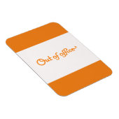 OVERBELASTE UITDRUKKINGEN U UIT KANTOOR VACATIEWER MAGNEET (Rechterzijde)