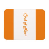 OVERBELASTE UITDRUKKINGEN U UIT KANTOOR VACATIEWER MAGNEET (Horizontaal)