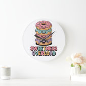 Overbelasting door zoetheid | Donut Kinder Grote Klok (Huis)