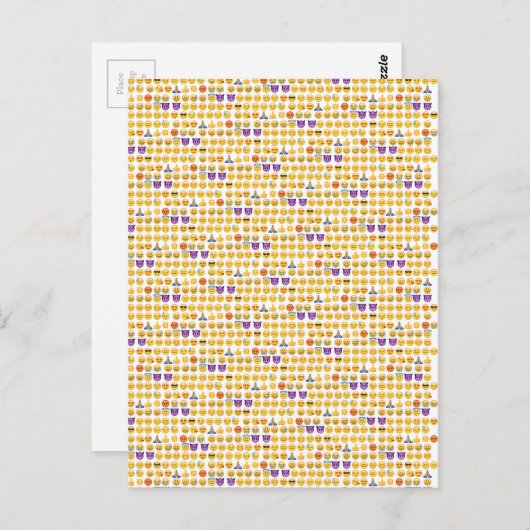 overbelasting emoji briefkaart (Voorkant / Achterkant)