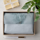 Overbelichte fotografie roodharig meisje decoupage tissuepapier (Geschenk)