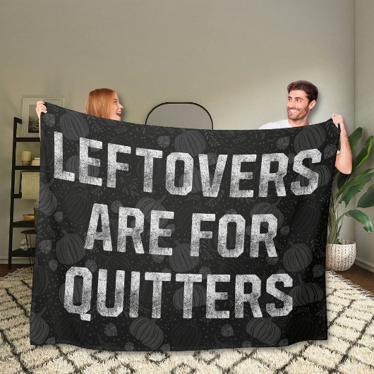Overblijfsel Is Voor Afhakers Dankdag Fleece Deken
