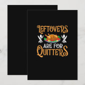 Overblijfsel Is Voor Opgave Voor Dankdag Feestdagenkaart (Voorkant / Achterkant)