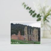 overblijfselen van Port Arthur Briefkaart (Staand voorkant)