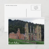 overblijfselen van Port Arthur Briefkaart (Voorkant / Achterkant)