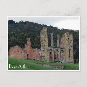 overblijfselen van Port Arthur Briefkaart