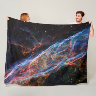 Overblijfselen van supernova de Sluiersnevel Hubbl Fleece Deken