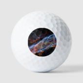 Overblijfselen van supernova de Sluiersnevel Hubbl Golfballen (Voorkant)