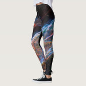 Overblijfselen van supernova de Sluiersnevel Hubbl Leggings (Links)