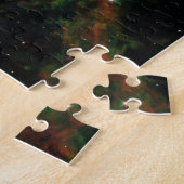 Overblijfselen van supernova de Sluiersnevel Hubbl Legpuzzel (Zijkant)