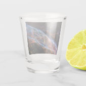 Overblijfselen van supernova de Sluiersnevel Hubbl Shot Glas (Achterkant)