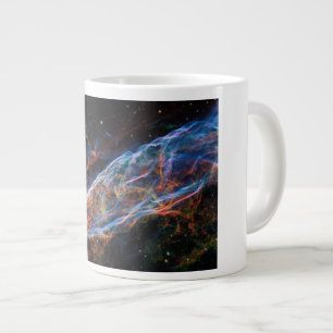 Overblijfselen van supernova in de sluiernevel Hub Grote Koffiekop