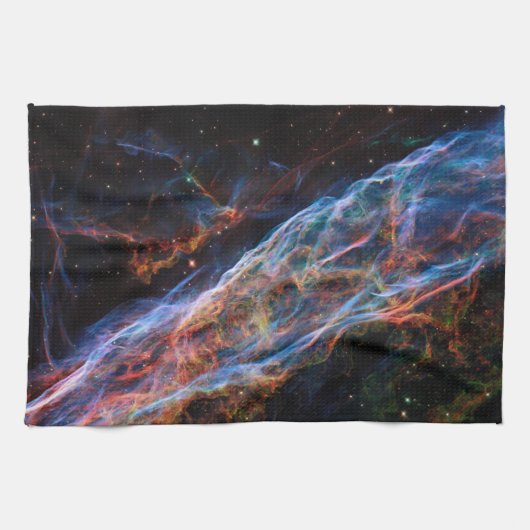 Overblijfselen van supernova in de sluiernevel Hub Theedoek (Horizontaal)