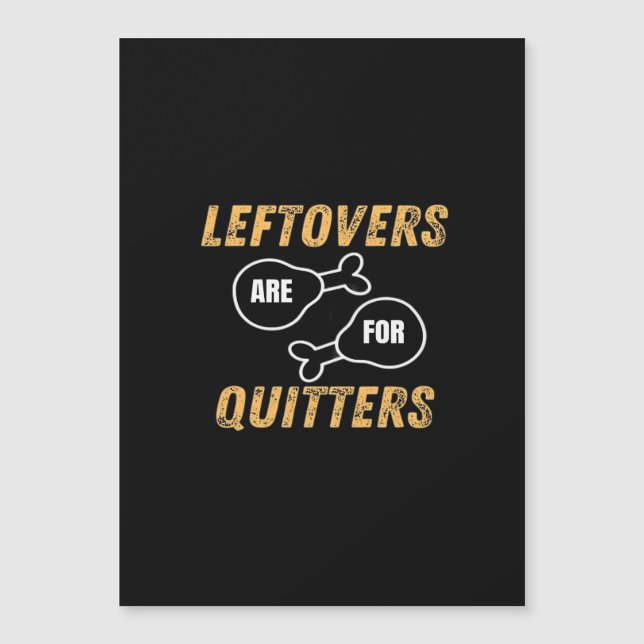 Overblijfsels Zijn Voor Opgavers Retro Grafisch (Voorkant)