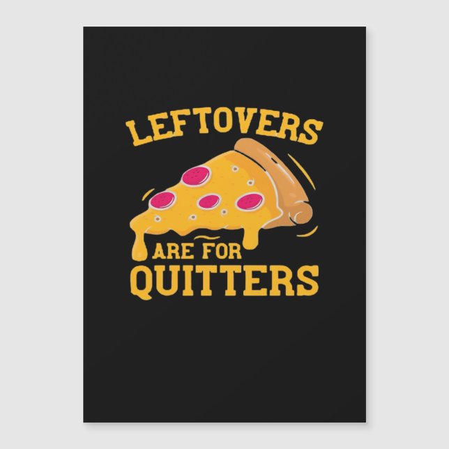 Overblijfsels zijn voor opgevers Funny Pizza Dankd (Voorkant)