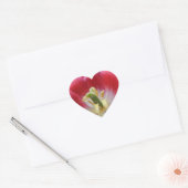 Overbloed Tulip Flower Heart Sticker (Envelop)