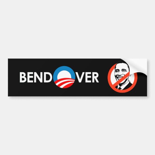 OVERBODEN BUMPERSTICKER (Voorkant)