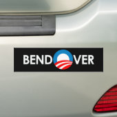 OVERBODEN BUMPERSTICKER (Op auto)