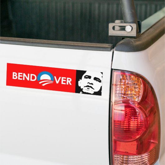 OVERBODEN BUMPERSTICKER (Op Truck)