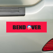 OVERBODEN BUMPERSTICKER (Op auto)