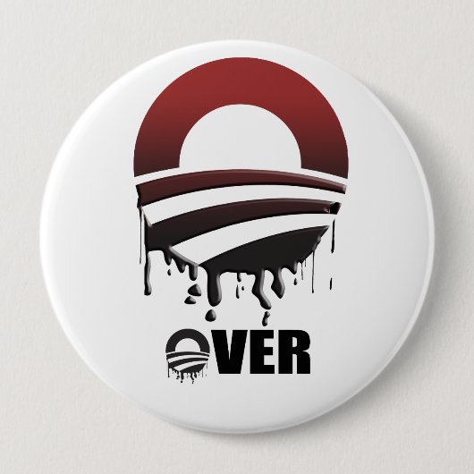 OVERBODEN RONDE BUTTON 4,0 CM (Voorkant)