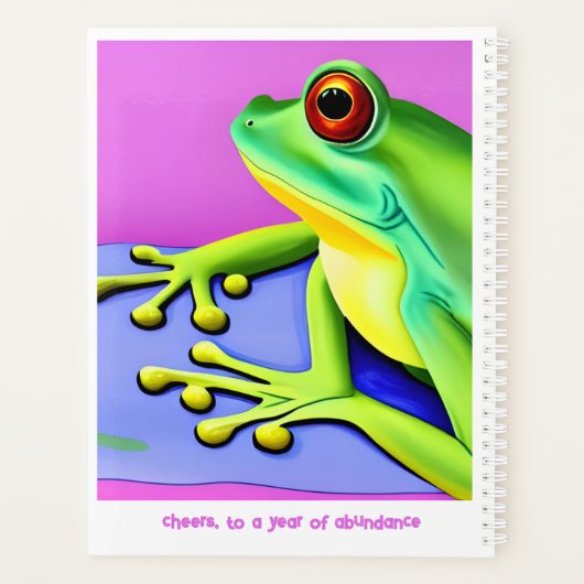 Overbodige aangepaste naamplanner planner (Achterkant)