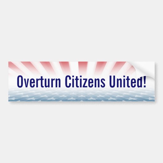 "Overbodige Bumpersticker" Bumpersticker (Voorkant)