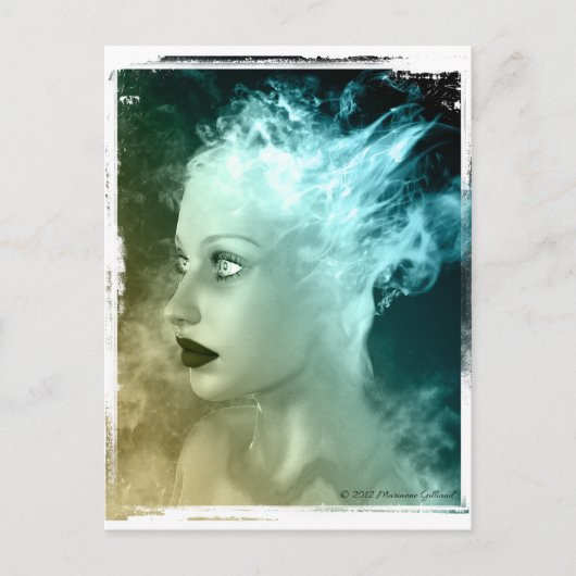 Overboeking op overkoepelend gotisch Briefkaart (Voorkant)