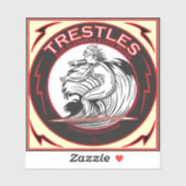 OVERBRENGING VAN TRESTLAND SAN ONOFRE BEACH CALIFO STICKER (Vel)