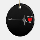 Overbruggingsoperatie Hartaanval Overlevende Keramisch Ornament (Links)