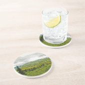 Overcast in het Nationaal Park Denali Abstract Ala Zandsteen Onderzetter (Zijkant)