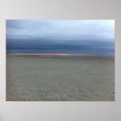 Overcast Sunset on Kaap Cod Poster (Voorkant)