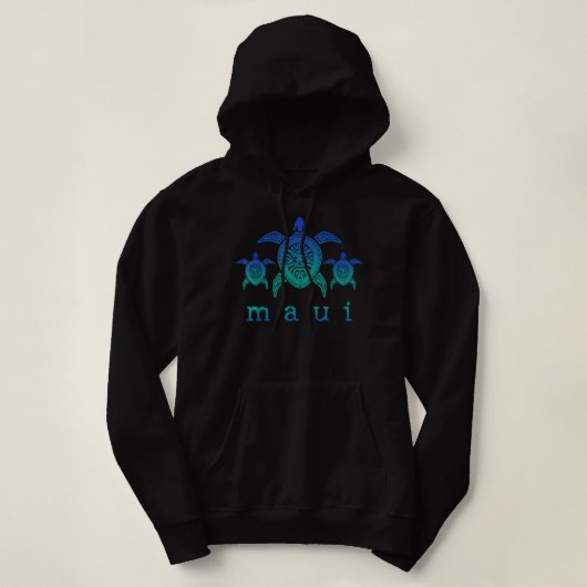 Overcome Hardship Maui - Hawaii Zee Turtles Hawaii Hoodie (Design voorkant)