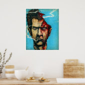 "OVERCOME MET LANG" POSTER (Keuken)