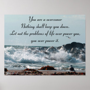 Overcomer_ Afdrukken Poster