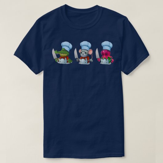 OVERCOOKED chef T-shirt (Design voorkant)