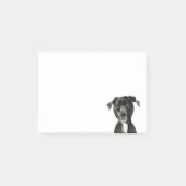 "Overdadig" Pit Bull Dog Schilderen Post-it® Notes (Voorkant)