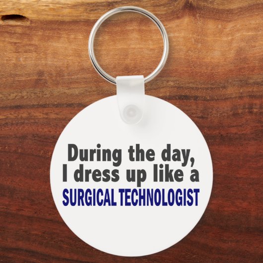 Overdag dresp. chirurgische technologiste sleutelhanger (Voorkant)