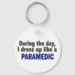 Overdag dress ik als een paramedische sleutelhanger