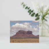 Overdag. Foto van Monument Valley. Briefkaart (Staand voorkant)