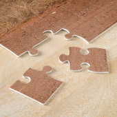 Overdag. Foto van Monument Valley. Legpuzzel (Zijkant)