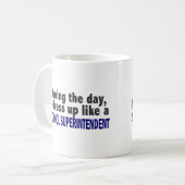 Overdag heb ik schoolsuperintendent opgegraven koffiemok (Voorkant links)