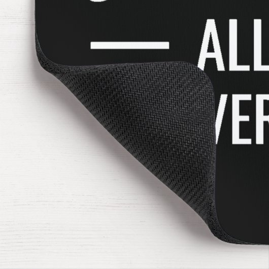 Overdag overdenken muismat (Hoek)