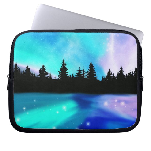 Overdag reflecties laptophoes laptop sleeve (Voorkant)