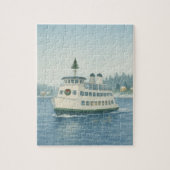 Overdag Veerboot Kerstmis Legpuzzel (Verticaal)