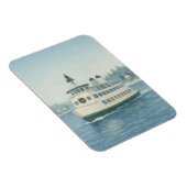 Overdag Veerboot Kerstmis Magneet (Rechterzijde)