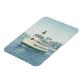 Overdag Veerboot Kerstmis Magneet (Linkerzijde)